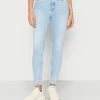 Calvin Klein Jeans HIGH RISE SKINNY ANKLE - Jeans Skinny - Denim Light