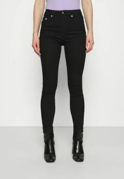 Calvin Klein Elegant Magasin 31 Calvin Klein Jeans HIGH RISE ANKLE - Jeans Skinny - Denim Black