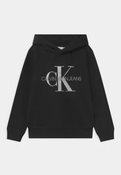 Calvin Klein Jeans MONOGRAM - Sweat à Capuche - Black
