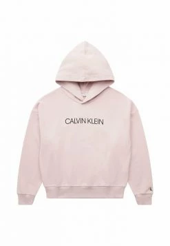 Calvin Klein Jeans BOXY LOGO - Sweat à Capuche - Delicate Rose -Calvin Klein Elegant Magasin ce2b248195b845f0bf59713464602c15