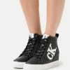 Calvin Klein Jeans HIDDEN WEDGE - Baskets Montantes - Black
