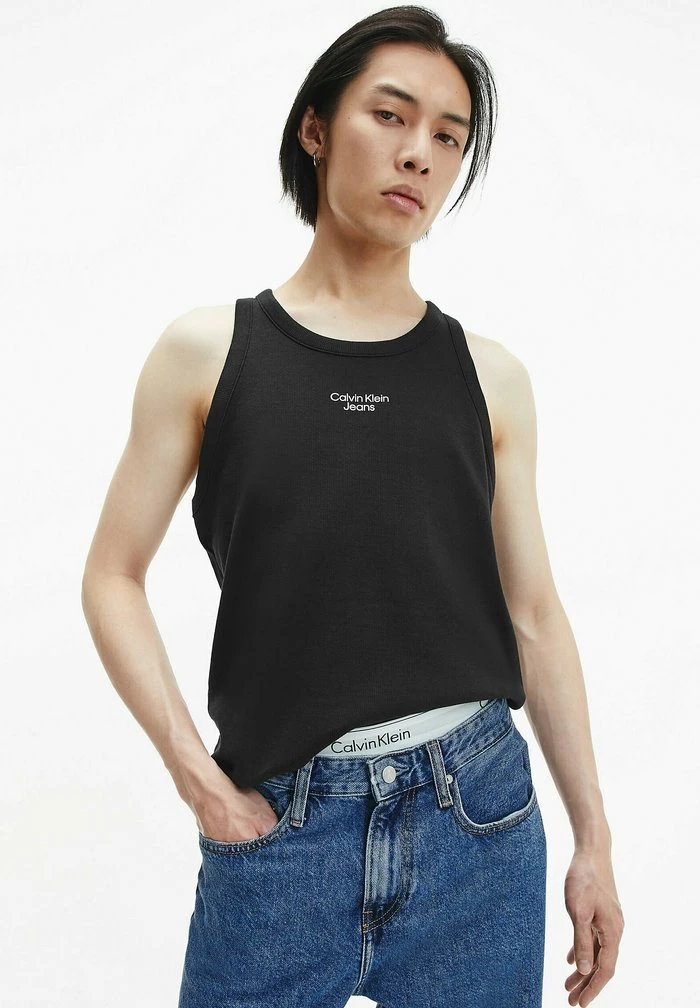 Calvin Klein Jeans Débardeur - Ck Black 1 Calvin Klein Jeans Débardeur - Ck Black