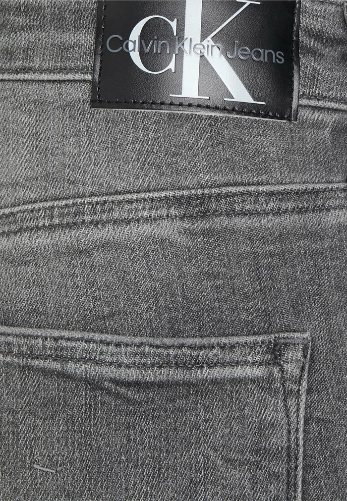 Calvin Klein Jeans HIGH RISE SUPER ANKLE - Jeans Skinny - Denim Grey 3 Calvin Klein Jeans HIGH RISE SUPER ANKLE - Jeans Skinny - Denim Grey – Image 3