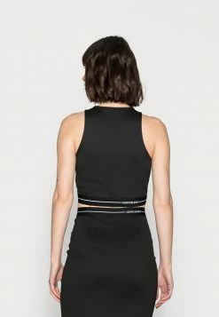 Calvin Klein Jeans MILANO TANK TOP - Débardeur - Black -Calvin Klein Elegant Magasin d048f76a6b0c48c78bf43e52bad2958e