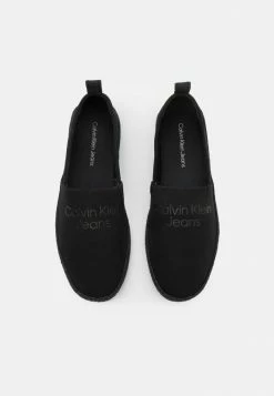 Calvin Klein Jeans Espadrilles - Triple Black -Calvin Klein Elegant Magasin d0b6eee1803c44b1ad39debac39f907b