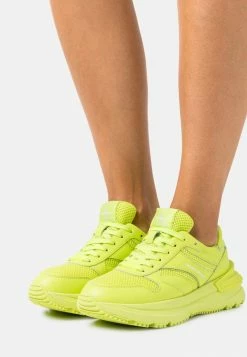 Calvin Klein Jeans RUNNER LACEUP SNAP - Baskets Basses - Acid Lime