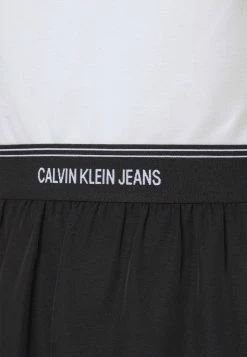 Calvin Klein Jeans LOGO WAISTBAND DRESS - Robe En Jersey - Bright White -Calvin Klein Elegant Magasin d14c21d036714239978c84c431ecb49f