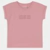 Calvin Klein Jeans CROPPED TEE - T-shirt Imprimé - Light Pink