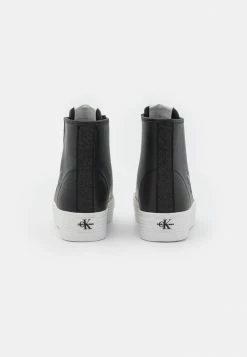 Calvin Klein Jeans FLATFORM - Baskets Montantes - Black -Calvin Klein Elegant Magasin d1ef2857b2b1452cb5fe0c5298ee3222