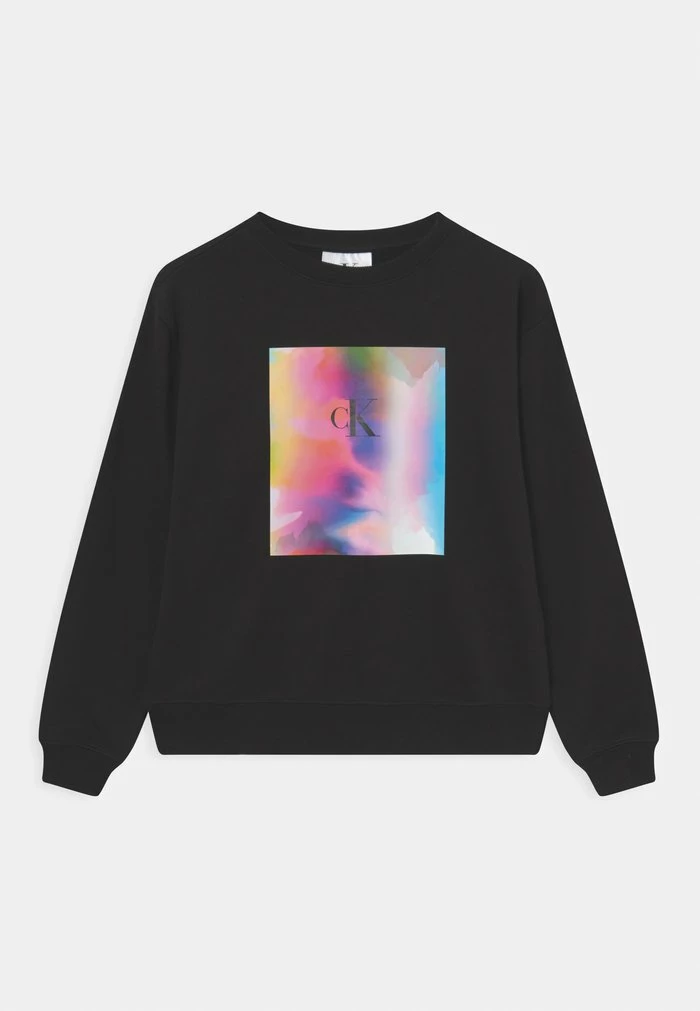 Calvin Klein Jeans PRIDE RELAXED GRAPHIC UNISEX - Sweatshirt - Black 1 Calvin Klein Jeans PRIDE RELAXED GRAPHIC UNISEX - Sweatshirt - Black