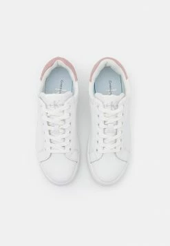 Calvin Klein Jeans CUPSOLE LACEUP LOGO - Baskets Basses - Bright White -Calvin Klein Elegant Magasin d328507adff8424f95f2eaa701385d0a