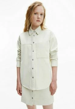 Calvin Klein Jeans OVERSIZED CORDUROY - Veste Mi-saison - Muslin