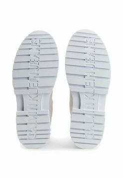 Calvin Klein Jeans Bottines à Plateau - Eggshell -Calvin Klein Elegant Magasin d40527fd197240d4b091cff4a364a89a