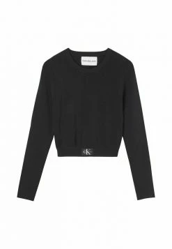 Calvin Klein Jeans Pullover - Ck Black -Calvin Klein Elegant Magasin d44b65f2294c4a6c88a7b4e87faf5279