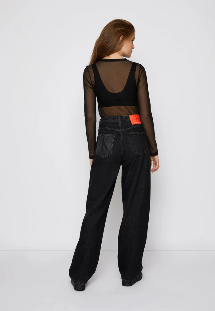 Calvin Klein Jeans FASHION BAGGY - Jean Boyfriend - Denim Black 3 Calvin Klein Jeans FASHION BAGGY - Jean Boyfriend - Denim Black – Image 3