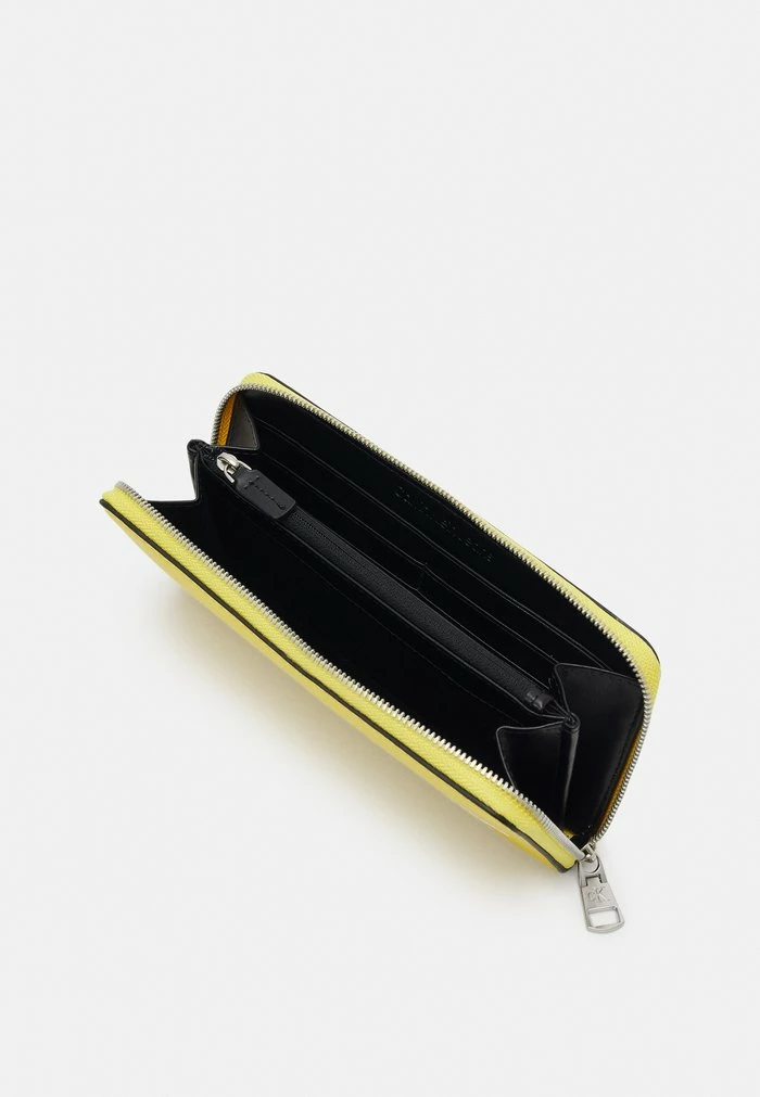 Calvin Klein Jeans SCULPTED ZIP AROUND TWO TONE - Portefeuille - Super Lemon 3 Calvin Klein Jeans SCULPTED ZIP AROUND TWO TONE - Portefeuille - Super Lemon – Image 3