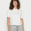 Calvin Klein Jeans REPEAT LOGO TEE - T-shirt Basique - Tofu