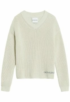 Calvin Klein Jeans Pullover - Muslin -Calvin Klein Elegant Magasin d7fad9d8046d4ffc9beccd1a08c9b6f7