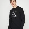 Calvin Klein Jeans SPLICED CENTER CHEST - Sweatshirt - Black