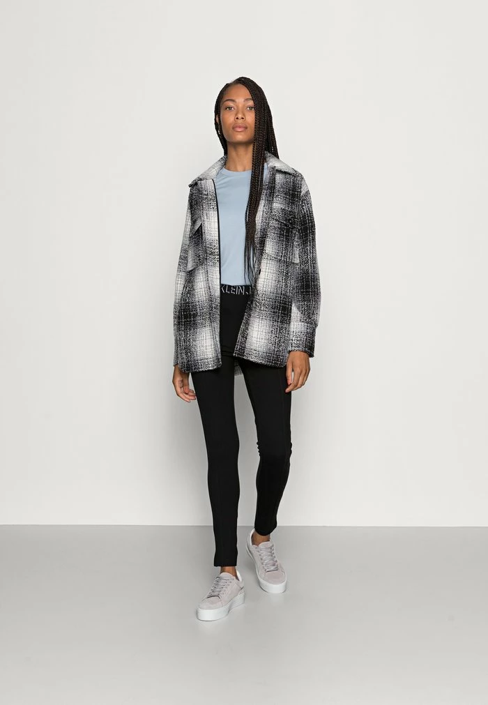 Calvin Klein Jeans MILANO LOGO ELASTIC - Legging - Black 2 Calvin Klein Jeans MILANO LOGO ELASTIC - Legging - Black – Image 2