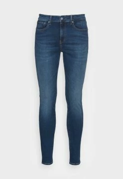 Calvin Klein Jeans SUPER SKINNY - Jeans Skinny - Denim Dark -Calvin Klein Elegant Magasin d8a3057d9c2c46da832eb905ca63556c