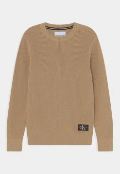 Calvin Klein Jeans OCO REGULAR CREW - Pullover - Summer Stone