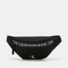 Calvin Klein Jeans LOGO TAPE WAISTBAG UNISEX - Sac Banane - Black