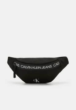Calvin Klein Jeans LOGO TAPE WAISTBAG UNISEX - Sac Banane - Black