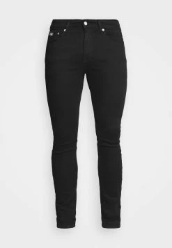 Calvin Klein Jeans SUPER SKINNY - Jeans Skinny - Black -Calvin Klein Elegant Magasin d99f5532826a47daa8e2a81d95f813ea