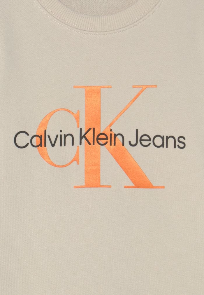 Calvin Klein Jeans MONOGRAM LOGO UNISEX - Sweatshirt - Eggshell 3 Calvin Klein Jeans MONOGRAM LOGO UNISEX - Sweatshirt - Eggshell – Image 3