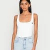Calvin Klein Jeans TANK - Débardeur - Bright White