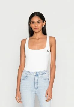 Calvin Klein Jeans TANK - Débardeur - Bright White