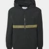 Calvin Klein Jeans CONTRAST TAPE - Veste Coupe-vent - Black