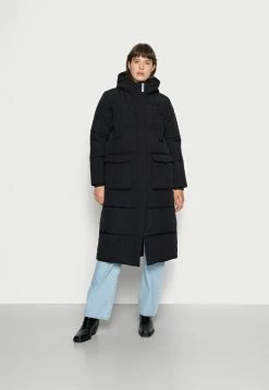 Calvin Klein Jeans CRINKLE LONG PUFFER - Veste D'hiver - Ck Black