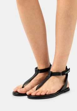 Calvin Klein Jeans FLAT TOE - Tongs - Black