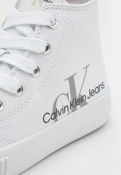Calvin Klein Jeans UNISEX - Baskets Montantes - White -Calvin Klein Elegant Magasin dca688eaa53e48ed8907ef9f02beeb3b