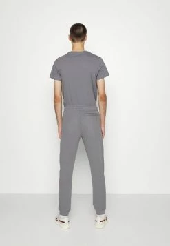 Calvin Klein Jeans MICRO BRANDING PANT - Pantalon De Survêtement - Fossil Grey -Calvin Klein Elegant Magasin dcf5b1197a3d4f4489db8a12b08f71b6
