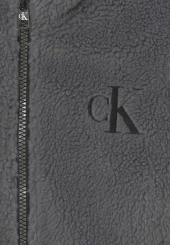 Calvin Klein Jeans LOGO - Veste Polaire - Asphalt Grey -Calvin Klein Elegant Magasin ddf7d93a90c3416ab3ea4a5eac13e0de