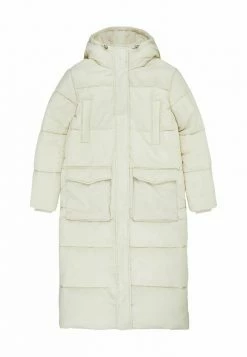 Calvin Klein Jeans CRINKLE LONG PUFFER - Veste D'hiver - Muslin -Calvin Klein Elegant Magasin debbcdad5e2f492490868ed88ecb56ec
