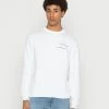 Calvin Klein Jeans URBAN CK GRAPHIC - Sweatshirt - Bright White
