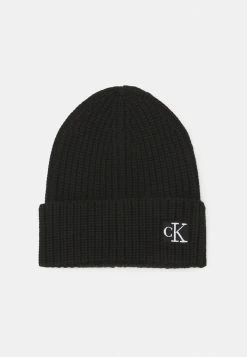 Calvin Klein Jeans MODERN ESSENTIALS BEANIE UNISEX - Bonnet - Black