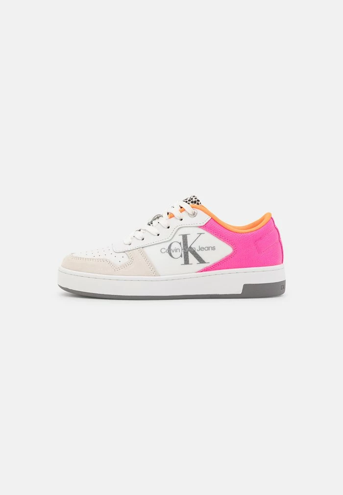 Calvin Klein Jeans BASKETBALL CUPSOLE - Baskets Basses - White/party Pink 2 Calvin Klein Jeans BASKETBALL CUPSOLE - Baskets Basses - White/party Pink – Image 2
