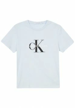 Calvin Klein Jeans MONOGRAM LOGO UNISEX - T-shirt Imprimé - Blue -Calvin Klein Elegant Magasin e090b537e3394237b9b006a99ec1d833