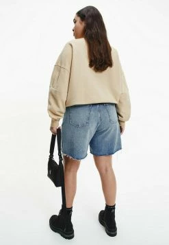Calvin Klein Jeans Sweatshirt - Tawny Sand -Calvin Klein Elegant Magasin e1aceb71376f4fc69084f63dcaaadf8a