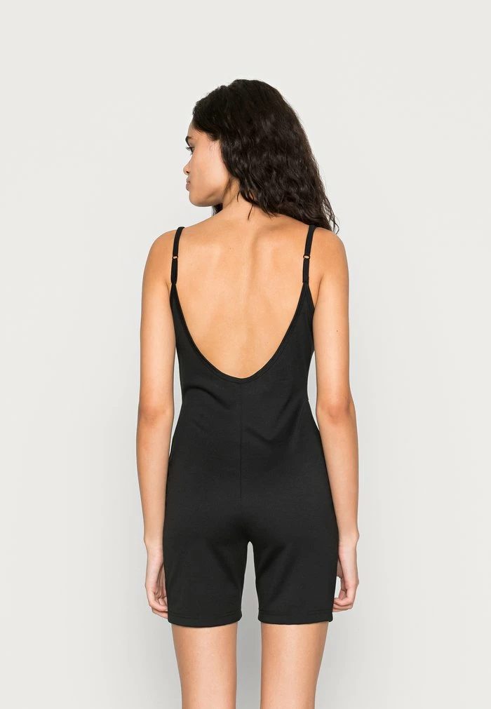 Calvin Klein Jeans PRIDE LOW BACK ROMPER - Combinaison - Black 3 Calvin Klein Jeans PRIDE LOW BACK ROMPER - Combinaison - Black – Image 3