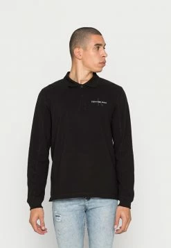 Calvin Klein Jeans T-shirt à Manches Longues - Black