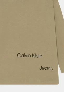 Calvin Klein Jeans DISRUPTED LOGO UNISEX - T-shirt à Manches Longues - Woodridge -Calvin Klein Elegant Magasin e1c452ecef4449009b68b20b164505ab