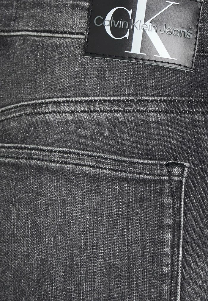 Calvin Klein Jeans HIGH RISE SUPER SKINNY ANKLE - Jeans Skinny - Denim Black 3 Calvin Klein Jeans HIGH RISE SUPER SKINNY ANKLE - Jeans Skinny - Denim Black – Image 3