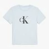 Calvin Klein Jeans MONOGRAM LOGO UNISEX - T-shirt Imprimé - Blue