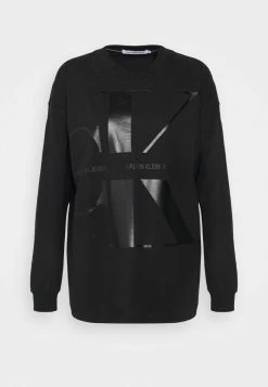 Calvin Klein Jeans BLOWN UP LOGO LONG SLEEVES TEE - T-shirt à Manches Longues - Black 13 Calvin Klein Jeans BLOWN UP LOGO LONG SLEEVES TEE - T-shirt à Manches Longues - Black -Calvin Klein Elegant Magasin e27529ea074b46ff9c9b9ce926a29169
